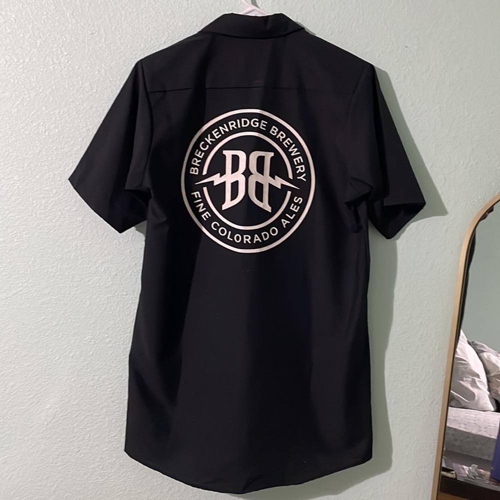 Breckenridge Brewery button down shirt